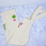 Botanical Embroidered Apron