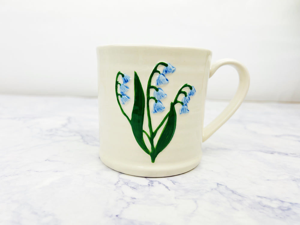 Fruity and Floral Embossed Mugs