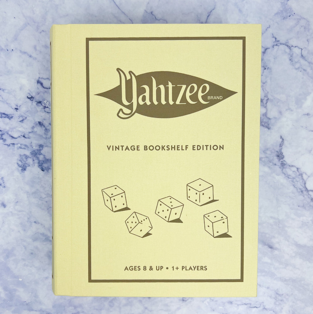 Yahtzee Vintage Bookshelf Edition