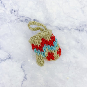 Wool Winter Accessory Ornament