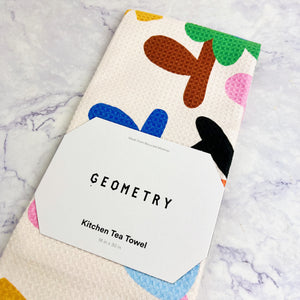 Sunny Bloom Recycled Tea Towel
