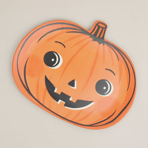 Vintage Pumpkin Bamboo Plates