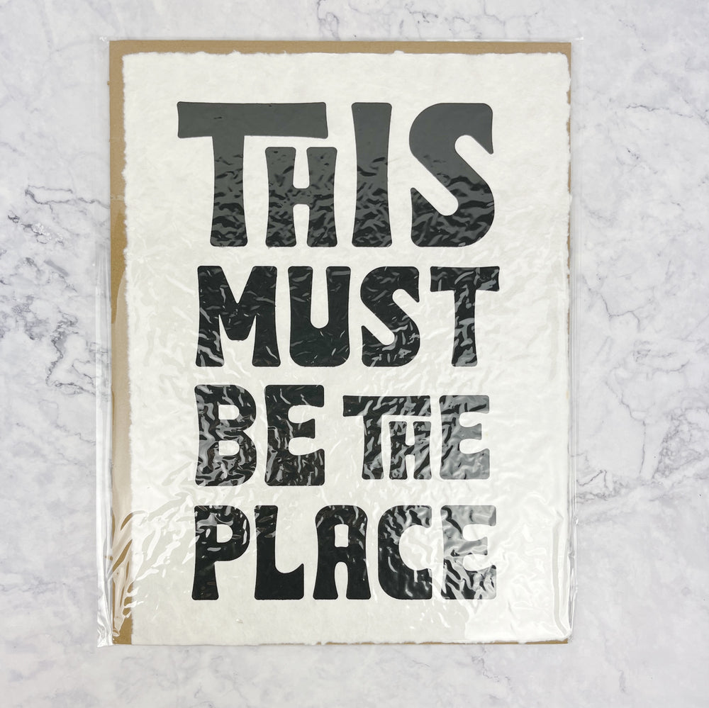This Must be the Place Print
