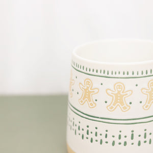 Ceramic Gingerbread Mug