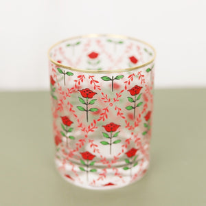 Gold Rimmed Glass Cups