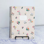 Ditsy Dahlia Spiral Notebook