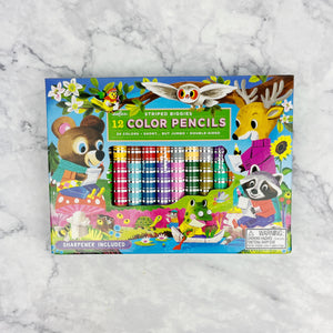 Woodland Friends Jumbo Double-Sided Color Pencils