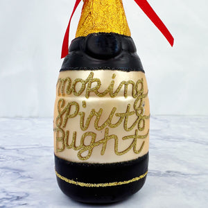 Champagne Bottle Ornament