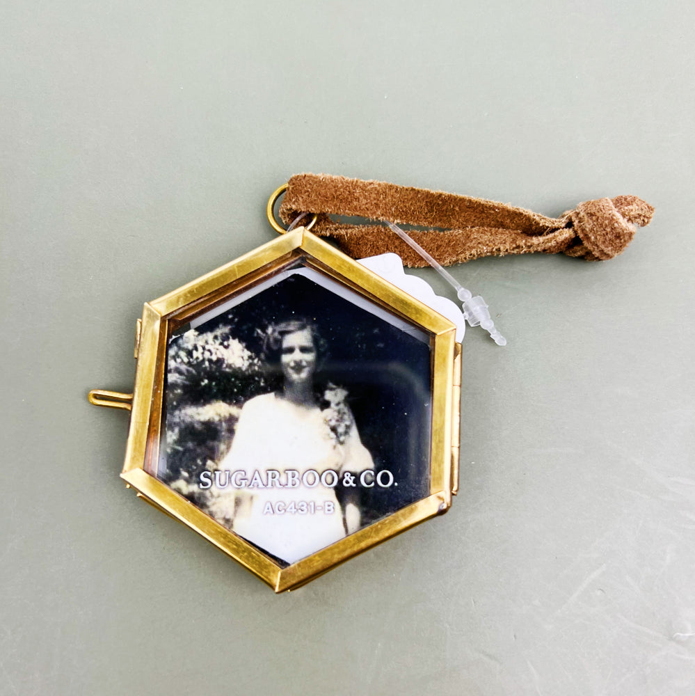 Mini Brass Frame Ornament