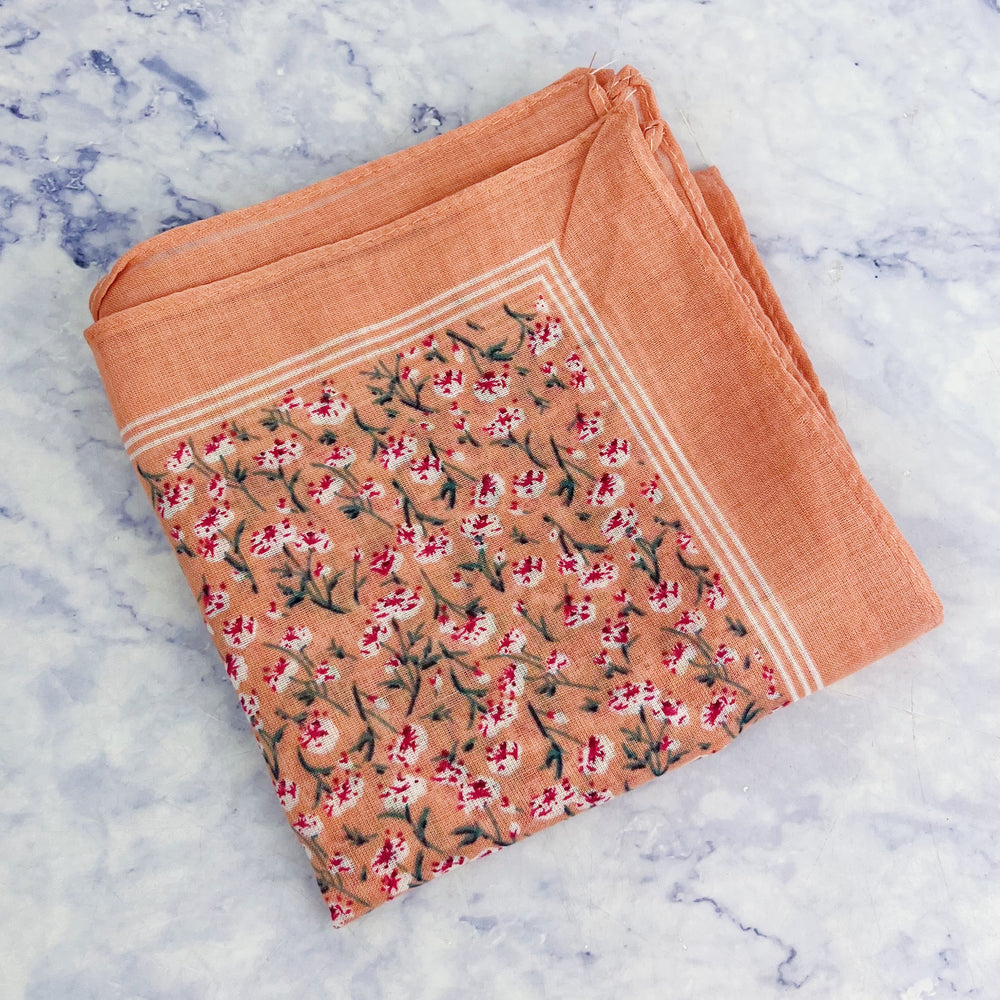 Boho Floral Bandana