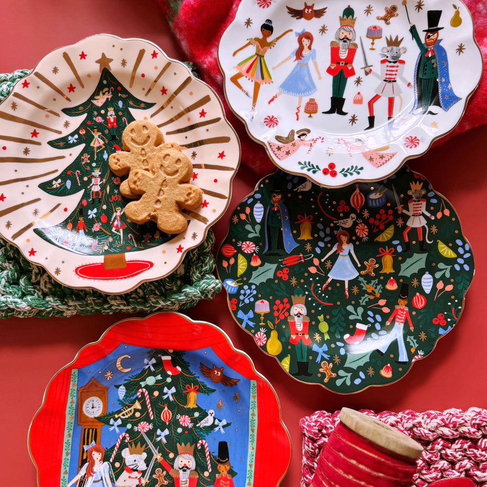 Rifle Paper Co Porcelain Nutcracker Plate