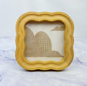 Wavy Wood Picture Frame