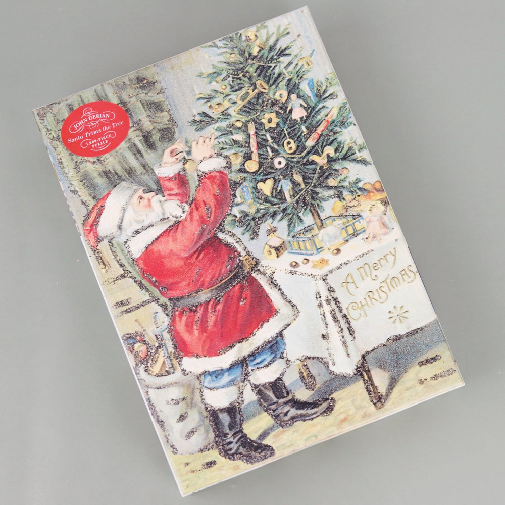 Santa Trims the Tree 1,000-Piece Puzzle