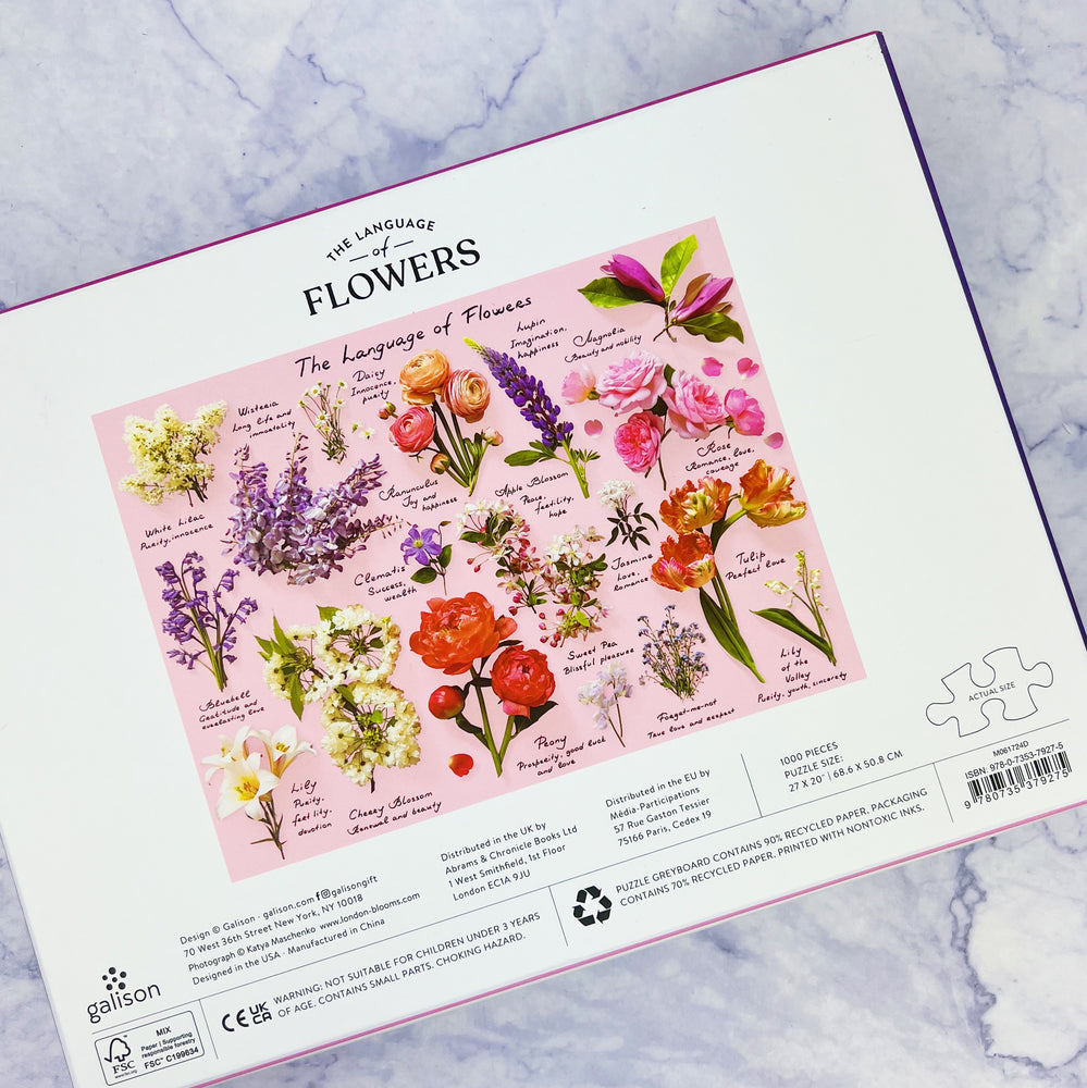 The Language of Flowers Puzzle