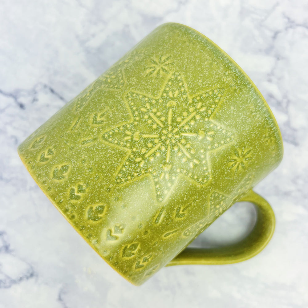 Sage Holiday Stamped Mug