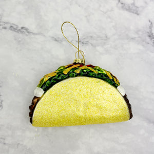 Taco Ornament