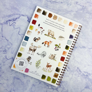 Woodland Watercolor Workbook