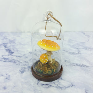 Mushroom Terrarium Ornament