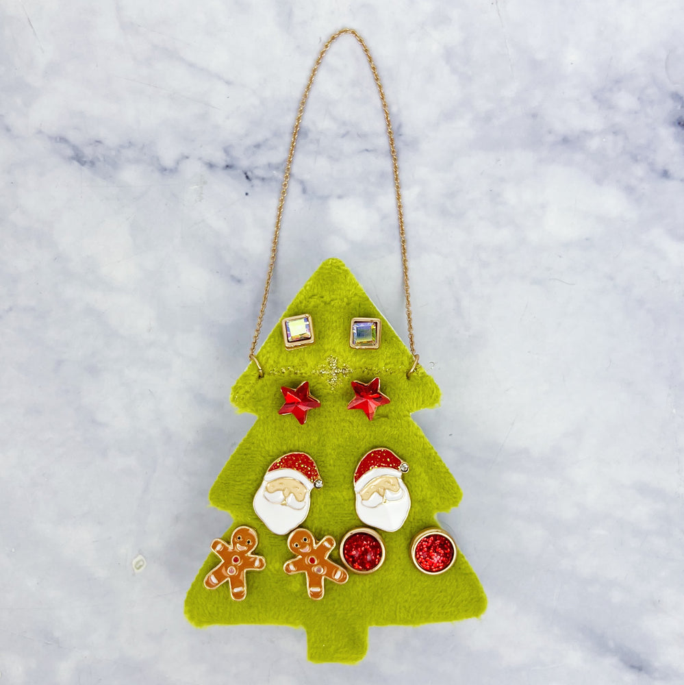 Christmas Tree Stud Earrings