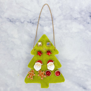 Christmas Tree Stud Earrings