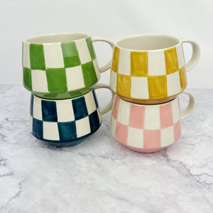 Checkered Mug