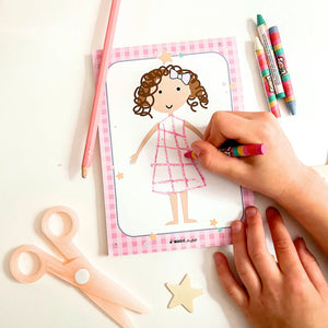 Dress-A-Doll Notepad