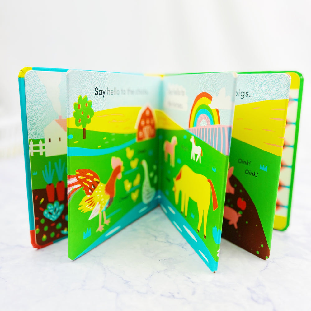 Tummy Time Farm Book