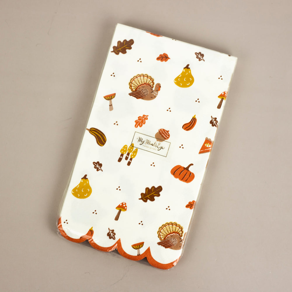 Thanksgiving Icons Dinner Napkins