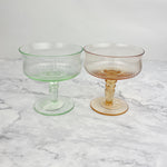 Vintage Coupe Glass