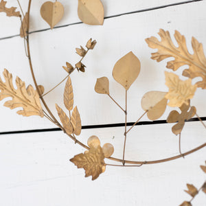 Gold Leaf Wreath