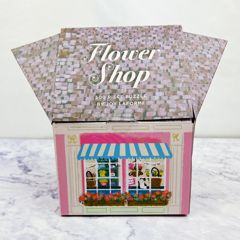 Flower Shop 500 Piece House Puzzle