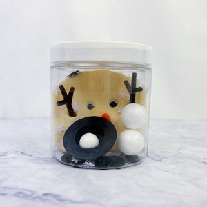 Mini Holiday Dough-to-Go Play Kit