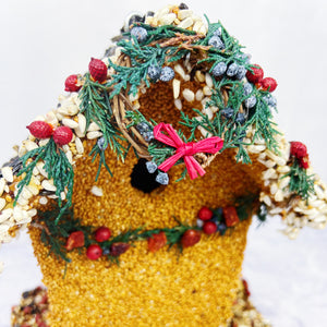 Extra Large Holiday Birdseed House