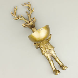 Gold Animal Dish Stand