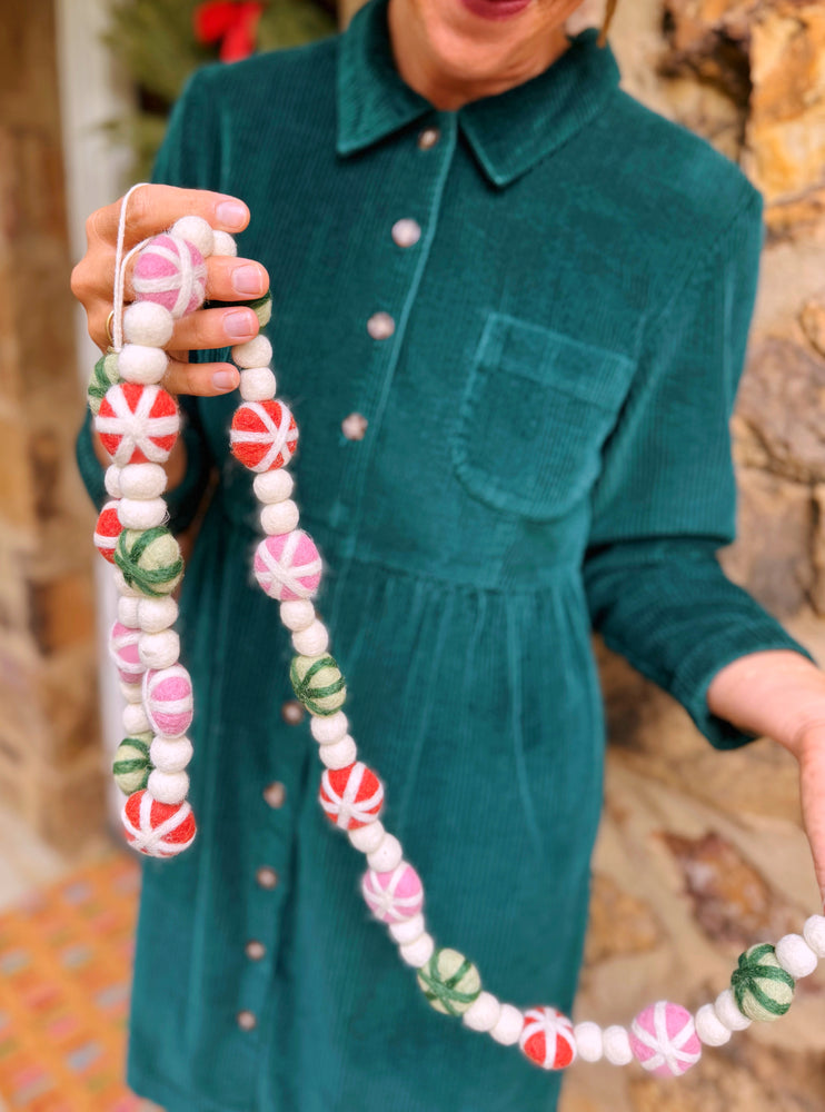 Peppermint Garland