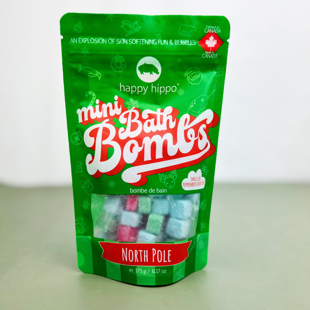 Holiday Mini Bath Bombs Gift Bag
