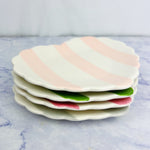 Hand Painted Heart Shaped Plate