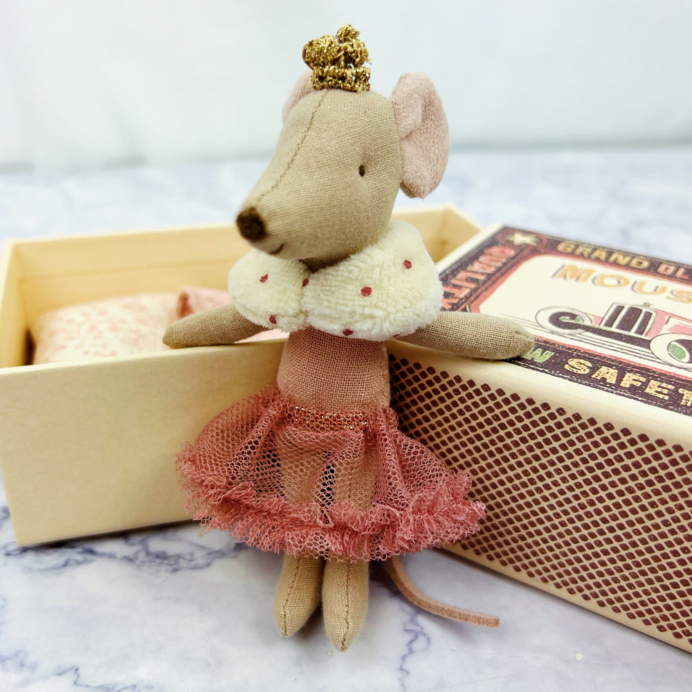 Pink Princess Mouse In Matchbox