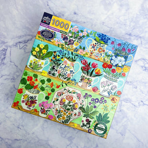 Floral Cupboard 1000 Piece Puzzle