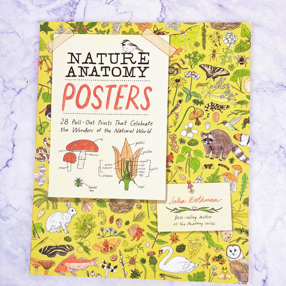 Nature Anatomy Posters Book