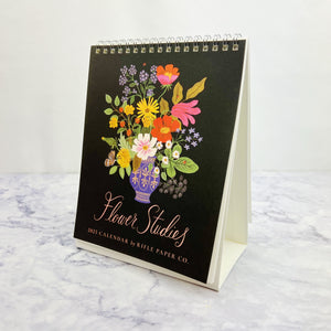 2025 Flower Studies Desk Calendar