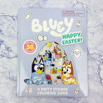 Bluey: Happy Easter! A Puffy Sticker Coloring Book