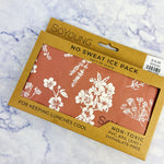 White Field Flowers and Muted Clay Ice Pack