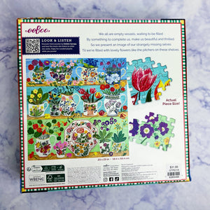 Floral Cupboard 1000 Piece Puzzle