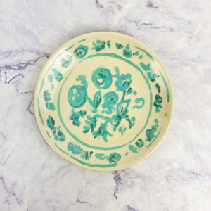 Dainty Floral Plates - Tulip Pink