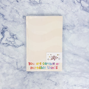 Incredible Things Notepad