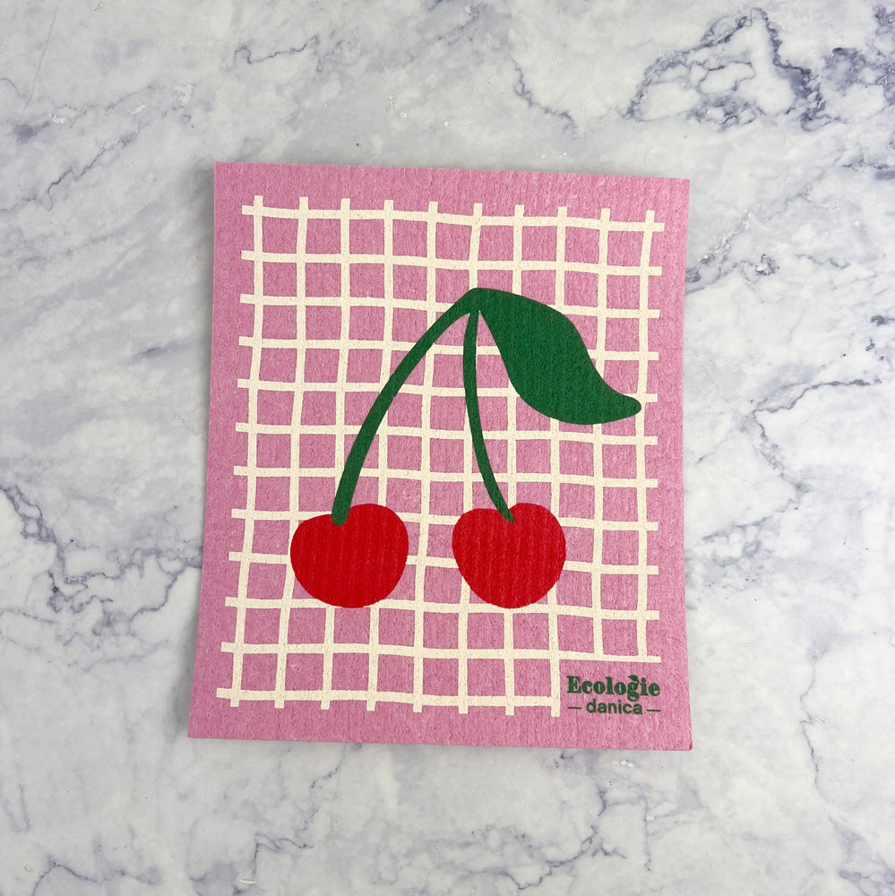 Very Cherry Swedish Dish Cloth