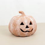 Terra Cotta Jack-O'-Lantern