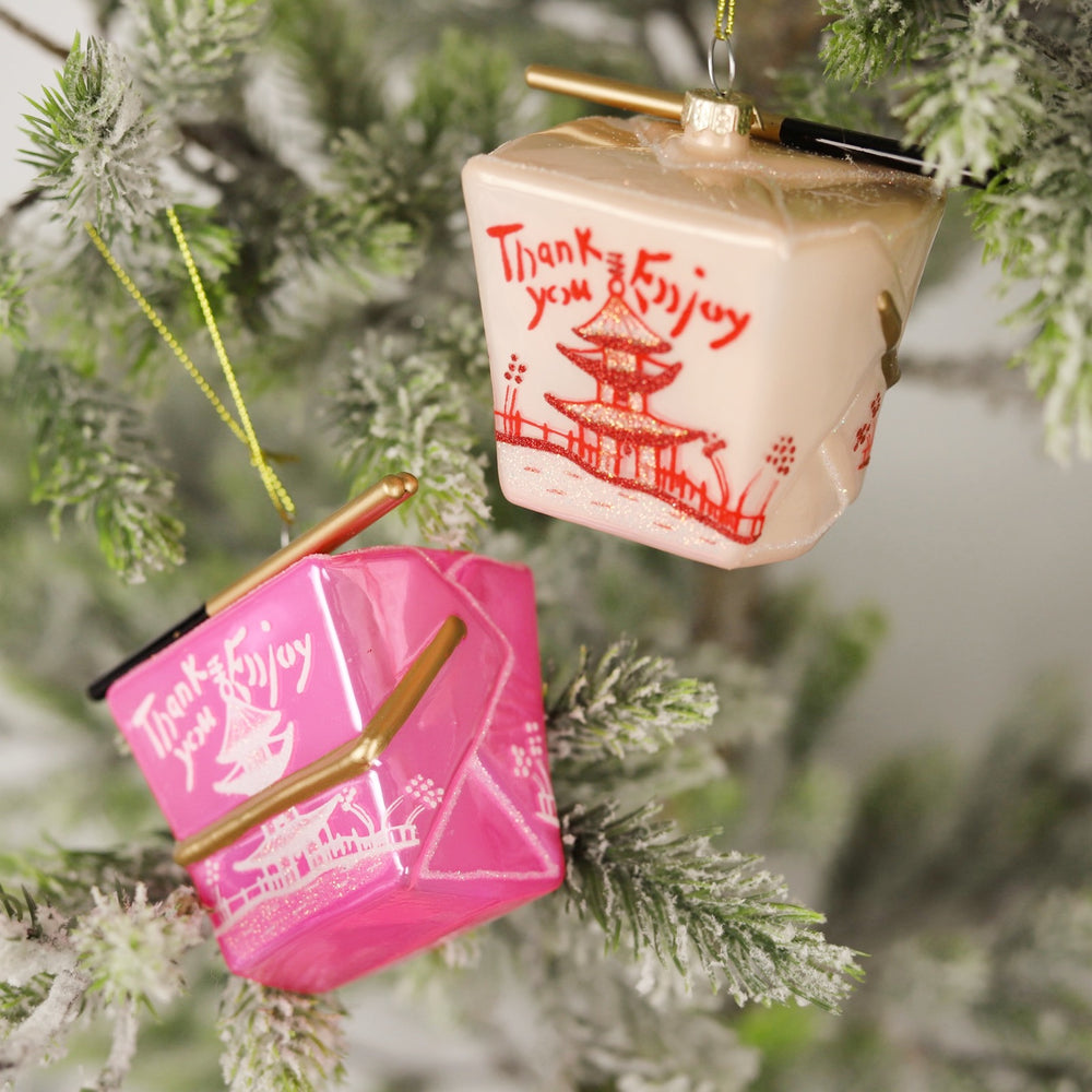 Chinese Takeout Box Ornament