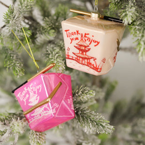 Chinese Takeout Box Ornament
